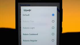 Как изменить шрифт на устройствах Android в Фамилия