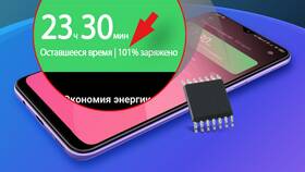 Как рассчитывается заряд батареи в процентах в Фамилия