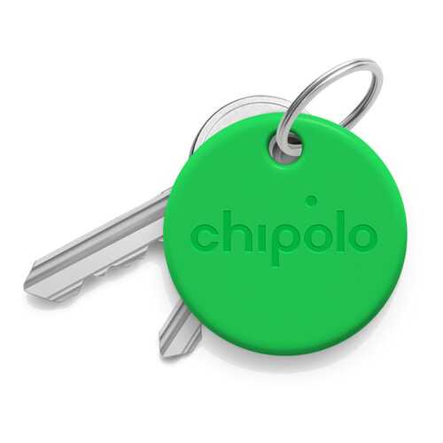 Умный брелок Chipolo ONE со сменной батарейкой зеленый в Фамилия