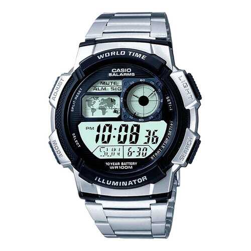 Наручные часы электронные мужские Casio Illuminator Collection AE-1000WD-1A в Фамилия