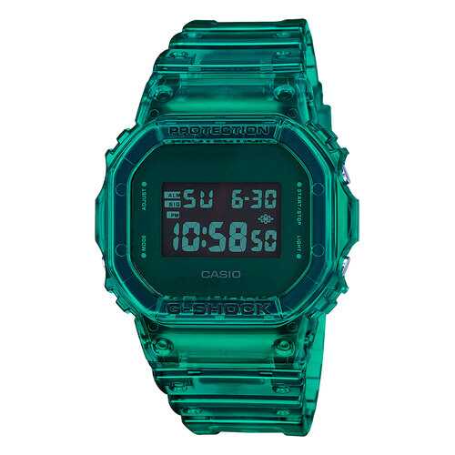 Японские наручные часы Casio G-SHOCK DW-5600SB-3ER с хронографом в Фамилия