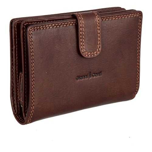Портмоне Gianni Conti 918086 dark brown в Фамилия