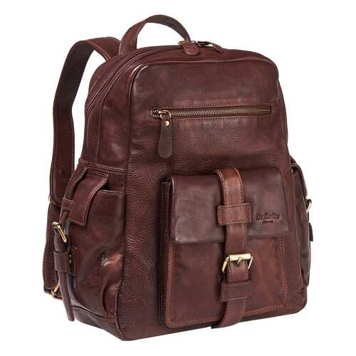 Рюкзак мужской Dr.Koffer M402719-248 коричневый в Фамилия