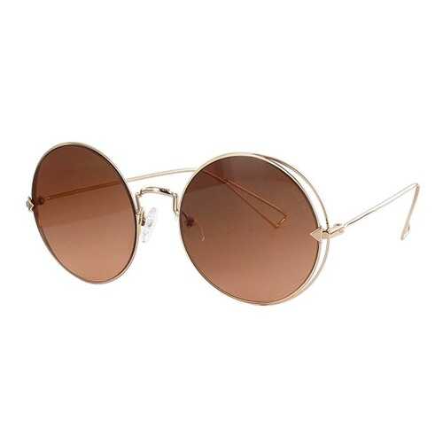 Солнезащитные очки Lucia Valdi 086S-01G коричневые в Фамилия