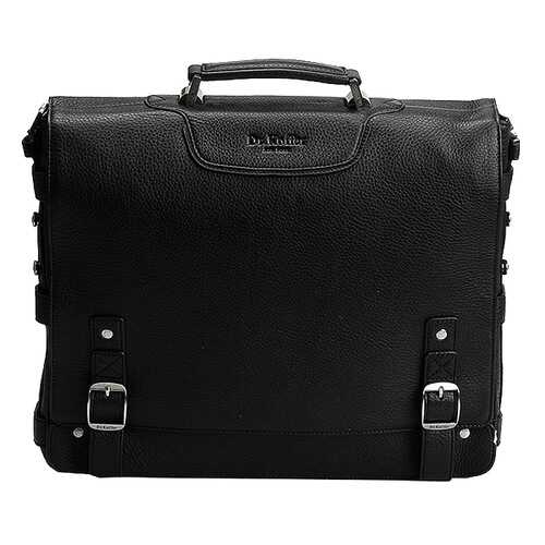Портфель мужской кожаный Dr. Koffer B402141-82-04 черный в Фамилия