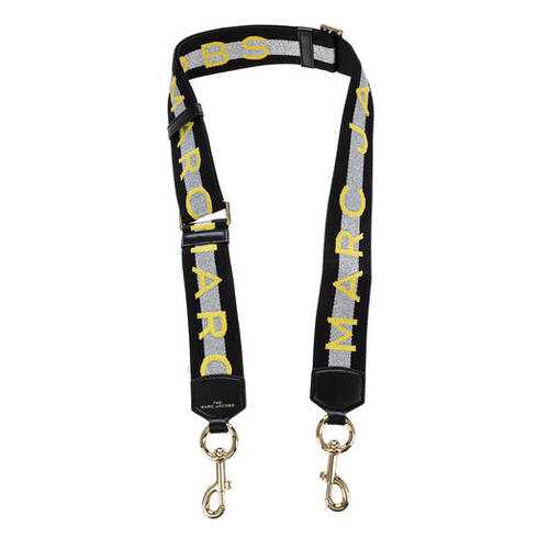 Ремень для сумки женский Marc Jacobs M0015673-098 черный/желтый в Фамилия