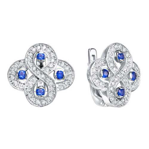 Серьги АЛЬКОР SILVER 02-1567 в Фамилия