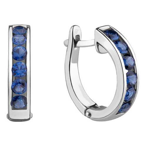 Серьги Aquamarine 42894Б.5 в Фамилия