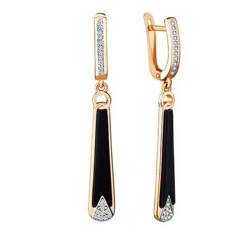 Серьги Aquamarine 46907А.6 в Фамилия
