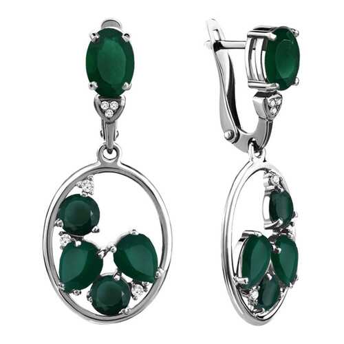 Серьги Aquamarine 4707109А в Фамилия