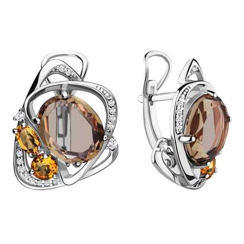 Серьги Aquamarine 4708780А.5 в Фамилия