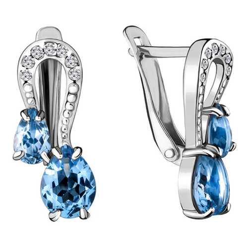 Серьги Aquamarine 4720805А.5 в Фамилия