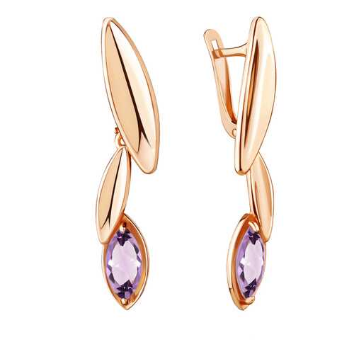 Серьги Aquamarine 4727204.6 в Фамилия