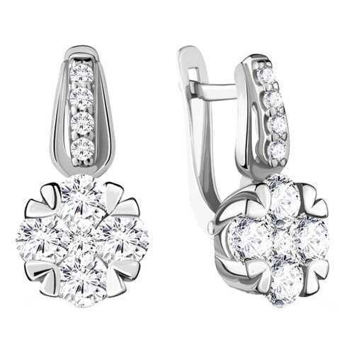 Серьги Aquamarine 48120А.5 в Фамилия