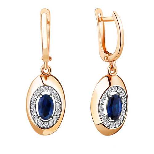 Серьги Aquamarine 48151АБ.6 в Фамилия