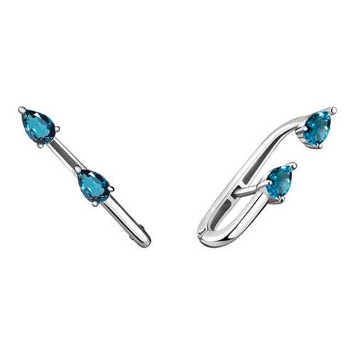 Серьги Aquamarine 4822608.5 в Фамилия