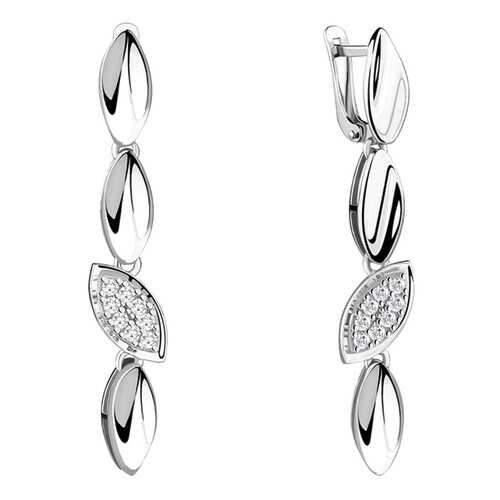 Серьги Aquamarine 48596А.5 в Фамилия