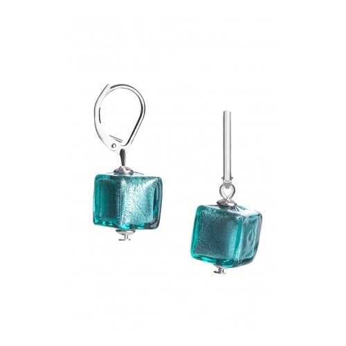 Серьги Perla Cubo 09030366 изумрудные в Фамилия