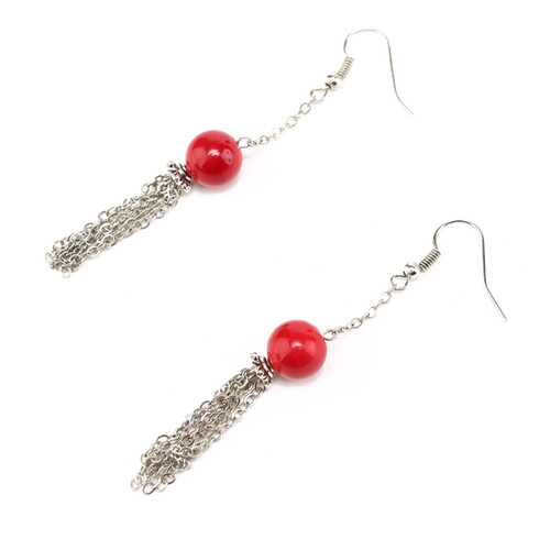 Серьги женские Cotton Club DM Н/К КОРАЛМАЛЦКИСТЬСРГ коричневые в Фамилия
