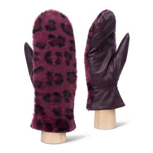 Варежки женские Labbra LB-0096 фиолетовые 6.5 в Фамилия