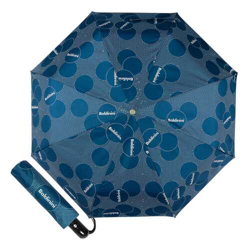 Зонт складной женский Baldinini 61-OC Dots Blue в Фамилия