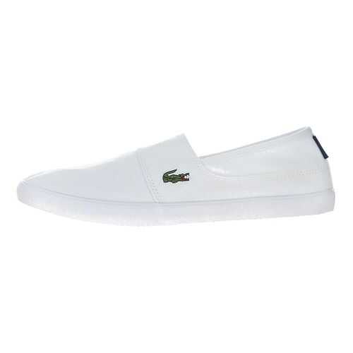 Слипоны мужские Lacoste 733CAM1071 белые 10 FR в Фамилия