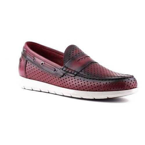 Мокасины мужские CABANI SHOES A666751E красные 43 RU в Фамилия