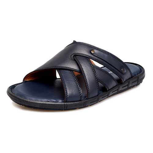 Шлепанцы мужские Pierre Cardin 710017663 синие 43 RU в Фамилия