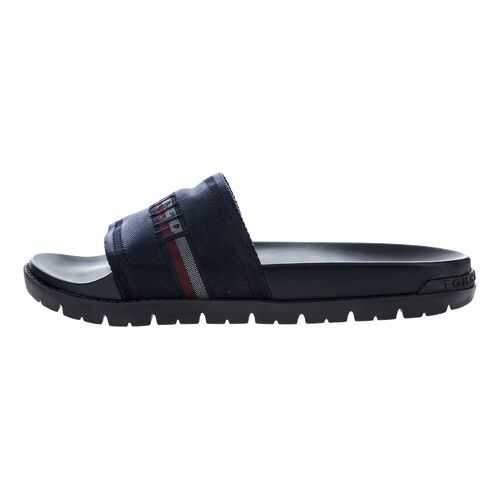 Шлепанцы мужские Tommy Hilfiger FM0FM02705 синие 45 US в Фамилия