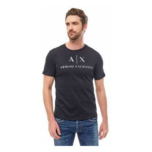 Футболка мужская Armani Exchange 8NZTCJ Z8H4Z черная XL в Фамилия