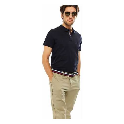 Футболка-поло мужская Tommy Hilfiger MW0MW14140 синяя M в Фамилия