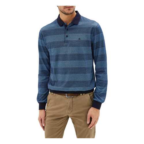 Рубашка мужская La Biali L9231-1/219-6 синяя 3XL в Фамилия