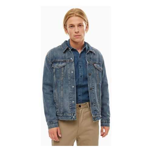 Джинсовая куртка мужская Levi's 7289000030 синяя M в Фамилия