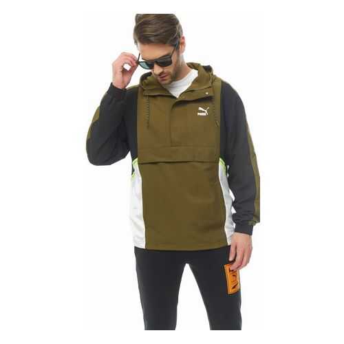 Ветровка мужская PUMA 59632348 хаки L в Фамилия