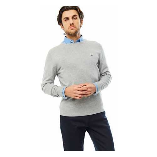 Джемпер мужской Tommy Hilfiger MW0MW14415 серый S в Фамилия