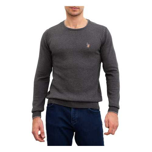 Джемпер мужской U.S. POLO Assn. G081SZ0TK0OTISSK9 серый XS в Фамилия