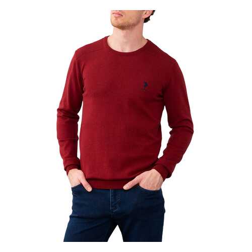 Джемпер мужской U.S. POLO Assn. G081SZ0TK0TD01-BSK9 красный XS в Фамилия