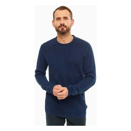 Джемпер мужской Wrangler синий в Фамилия