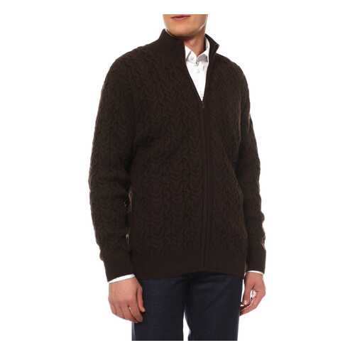 Кардиган мужской Mir cashmere YME16-033 коричневый L в Фамилия