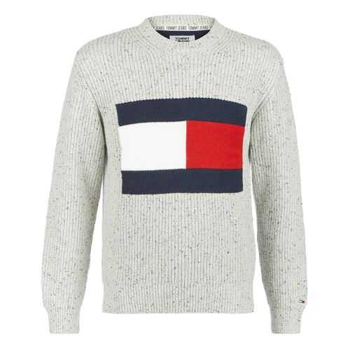 Свитер мужской Tommy Jeans DM0DM07423 PPP серый L в Фамилия