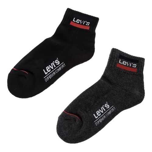 Комплект носков мужских Levi’s® 3715701480 серые 35-38 US в Фамилия