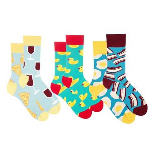 Набор носков мужских Sammy icon Friday-Furphy-Brekker разноцветных 40-46 в Фамилия