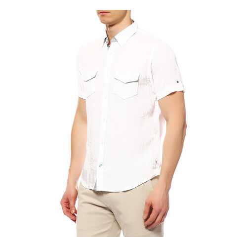 Рубашка мужская TOMMY HILFIGER .0857828233 100 белая XL в Фамилия