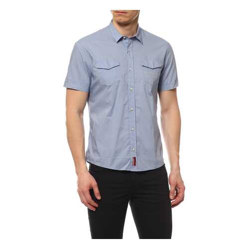 Рубашка мужская TRU TRUSSARDI 524201R голубая M в Фамилия