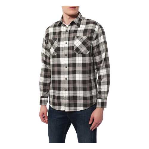 Рубашка мужская Wrangler 38080 серая M в Фамилия