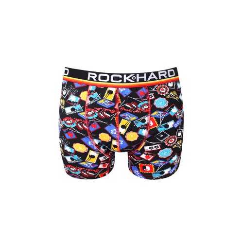 Боксеры мужские ROCKHARD 7003 var.49 разноцветные XL в Фамилия