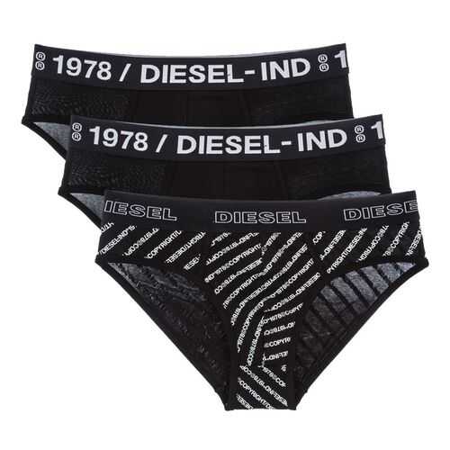 Набор брифов мужской DIESEL 00SH05 0SAYA E2892 черный XL в Фамилия
