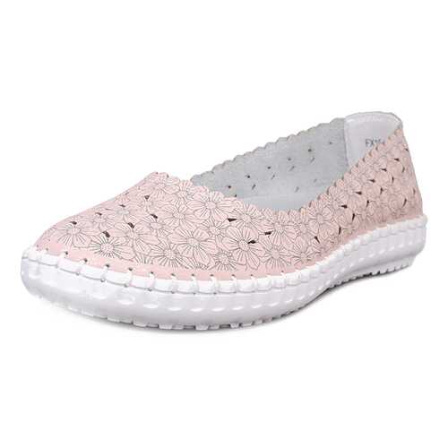 Балетки женские Alessio Nesca Comfort FX19S-12 розовые 40 RU в Фамилия