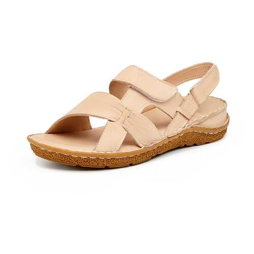 Босоножки женские Alessio Nesca Comfort 710018218 бежевые 40 RU в Фамилия