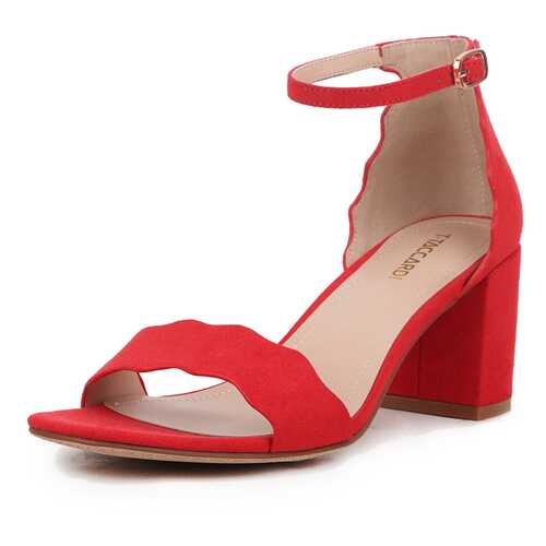 Босоножки женские T.Taccardi K0650PT-1 красные 40 RU в Фамилия